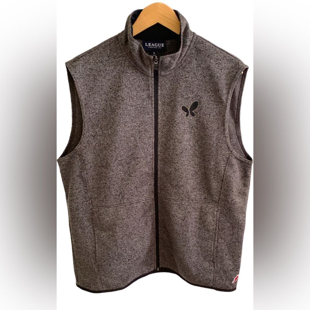 Fleece Vest Made in USA Size L